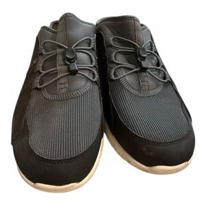 Vionic Zuri Women's Gray & Black Comfort Orthopedic Mule Slip On Shoes Size 12W